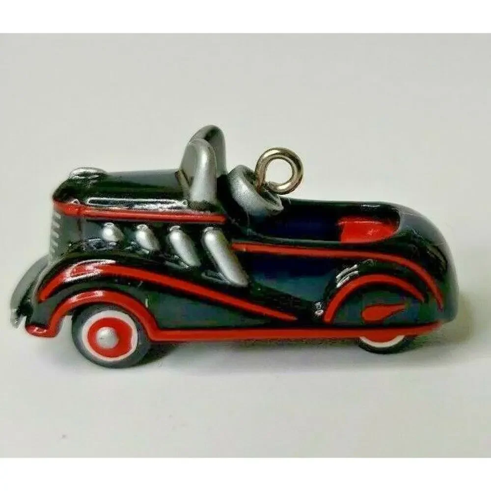 1998 Hallmark Miniature Ornament Kiddie Car 1937 Steelcraft Auburn U120‎ 4143